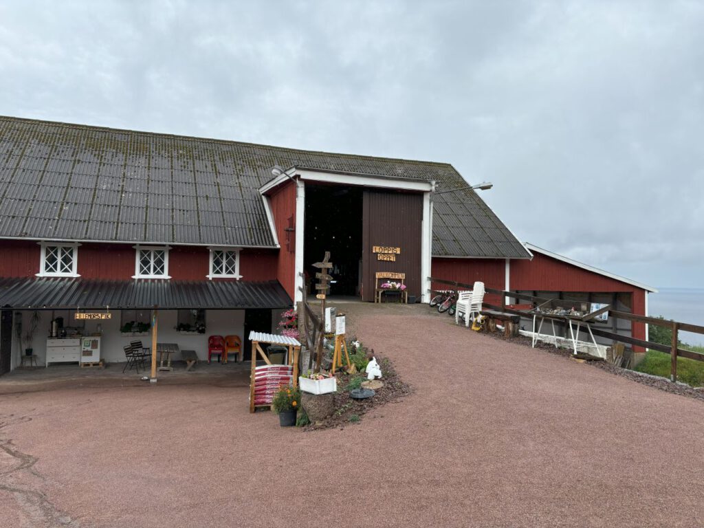 Loppis-Schuppen.